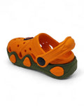Mushroom Applique Anti-Slip Clogs - Orange