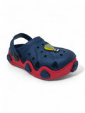Hot Air Balloon Applique Anti-Slip Clogs - Navy Blue