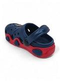 Hot Air Balloon Applique Anti-Slip Clogs - Navy Blue