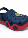 Hot Air Balloon Applique Anti-Slip Clogs - Navy Blue
