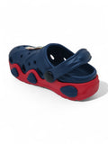Balloon Applique Anti-Slip Clogs - Navy Blue