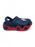 Unicorn Applique Anti-Slip Clogs - Navy Blue