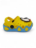 Penguin Applique Anti-Slip Clogs - Yellow