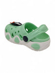 Penguin Applique Anti-Slip Clogs - Green
