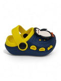 Penquin Applique Anti-Slip Clogs - Navy Blue