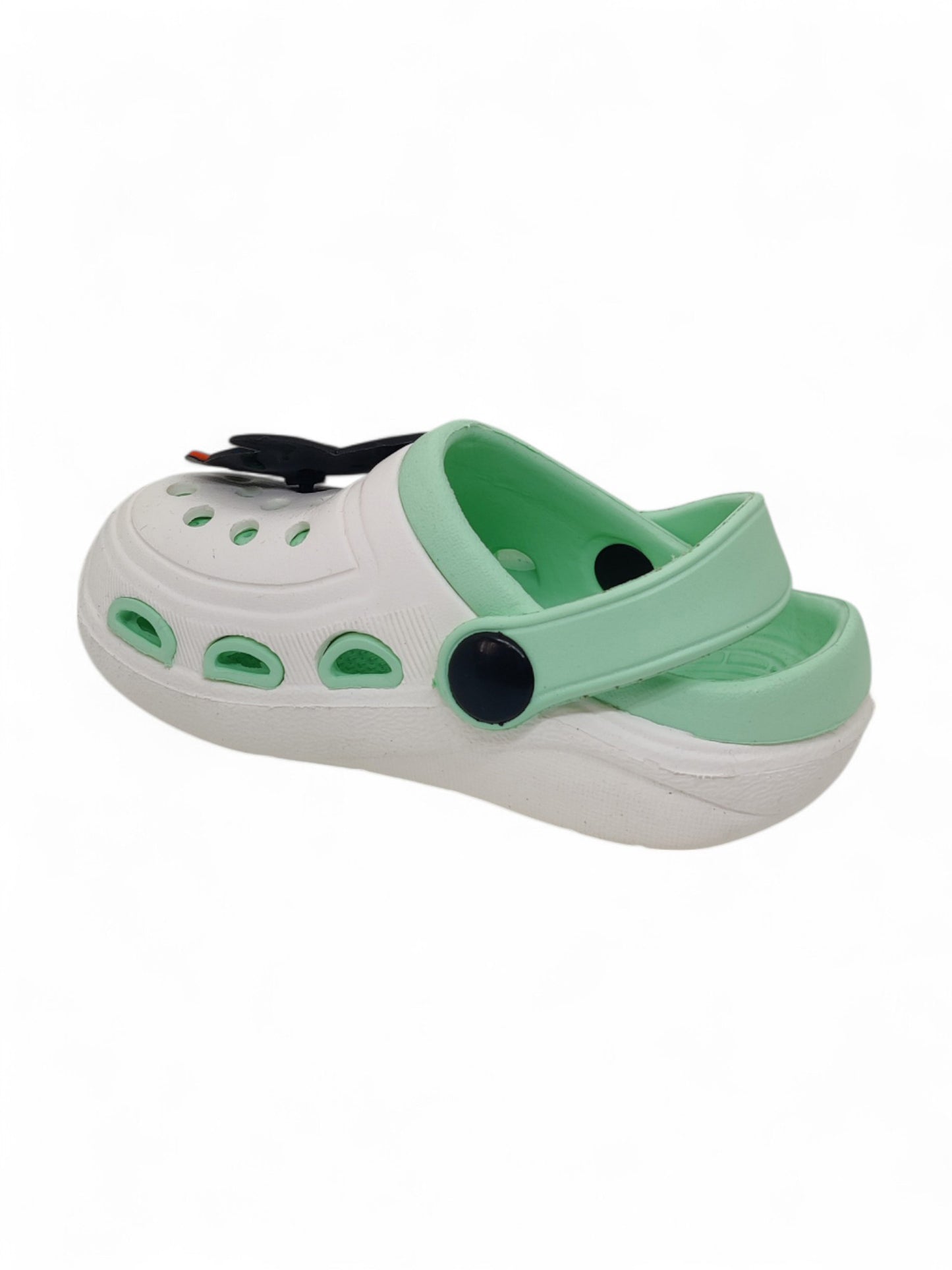 Penquin Applique Anti-Slip Clogs - Cream