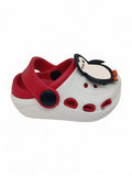Penquin Applique Anti-Slip Clogs - Cream