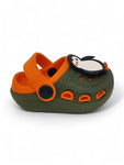 Penquin Applique Anti-Slip Clogs - Green