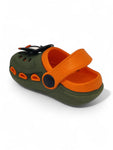 Penquin Applique Anti-Slip Clogs - Green