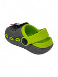 Penquin Applique Anti-Slip Clogs - Grey