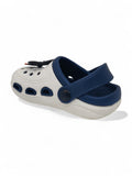 Penquin Applique Anti-Slip Clogs - Cream