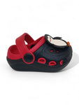 Penquin Applique Anti-Slip Clogs - Black