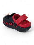 Penquin Applique Anti-Slip Clogs - Black