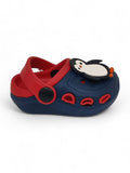 Penquin Applique Anti-Slip Clogs - Navy Blue