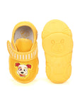 Lil Lollipop Musical Chu Chu Shoes With Velcro Closing - Mustard (Copy)