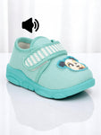 Coolz Musical Chu Chu Shoes With Velcro Closing - Green
