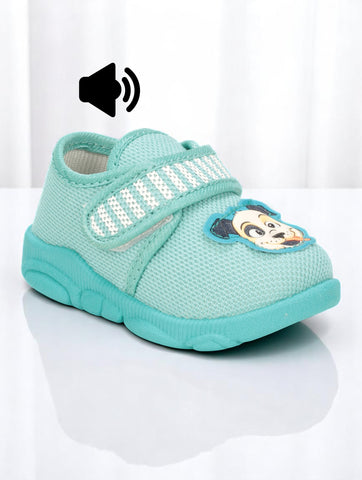 Coolz Musical Chu Chu Shoes With Velcro Closing - Green