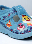 Musical Chu Chu Sandals With Velcro Closing - Blue
