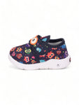Musical Chu Chu Shoes With Velcro Closing - Navy Blue