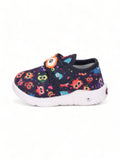 Musical Chu Chu Shoes With Velcro Closing - Navy Blue