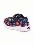 Musical Chu Chu Shoes With Velcro Closing - Navy Blue
