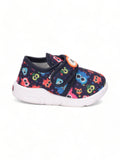 Musical Chu Chu Shoes With Velcro Closing - Navy Blue