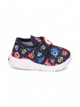 Musical Chu Chu Shoes With Velcro Closing - Navy Blue