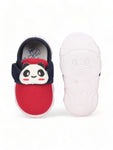 Musical Chu Chu Shoes With Velcro Closing - Red