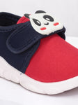 Musical Chu Chu Shoes With Velcro Closing - Red