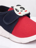 Musical Chu Chu Shoes With Velcro Closing - Red
