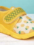 Musical Chu Chu Shoes With Velcro Closing - Mustard