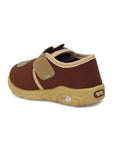 Musical Chu Chu Shoes With Velcro Closing - Brown