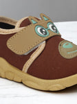Musical Chu Chu Shoes With Velcro Closing - Brown