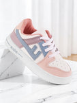 Casual Shoes With Laces - Pink