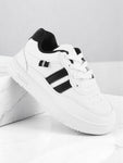 Casual Shoes With Laces - White