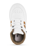 Casual Shoes With Laces - White