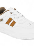 Casual Shoes With Laces - White