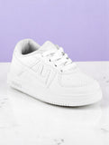 Casual Shoes With Laces - White