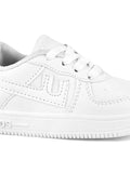 Casual Shoes With Laces - White