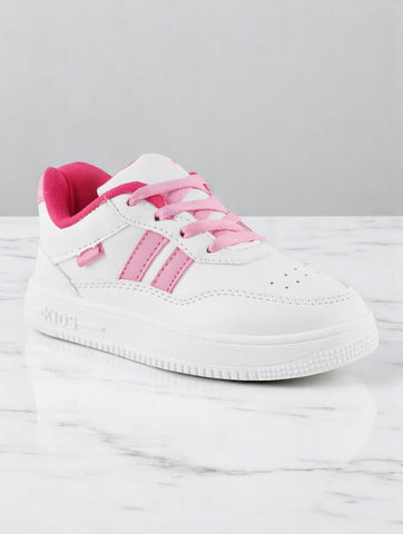 Casual Shoes With Laces - White