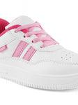 Casual Shoes With Laces - White