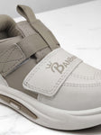 Casual Velcro Shoes - Beige