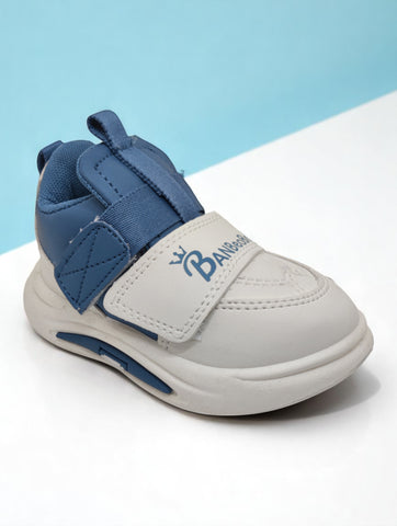 Casual Velcro Shoes - Blue