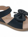 Sandal with Applique Detail - Black