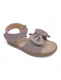 Sandal with Applique Detail - Mauve