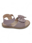 Sandal with Applique Detail - Mauve