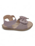 Sandal with Applique Detail - Mauve