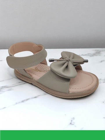 Sandal with Applique Detail - Green