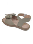 Sandal with Applique Detail - Green