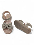 Sandal with Applique Detail - Green
